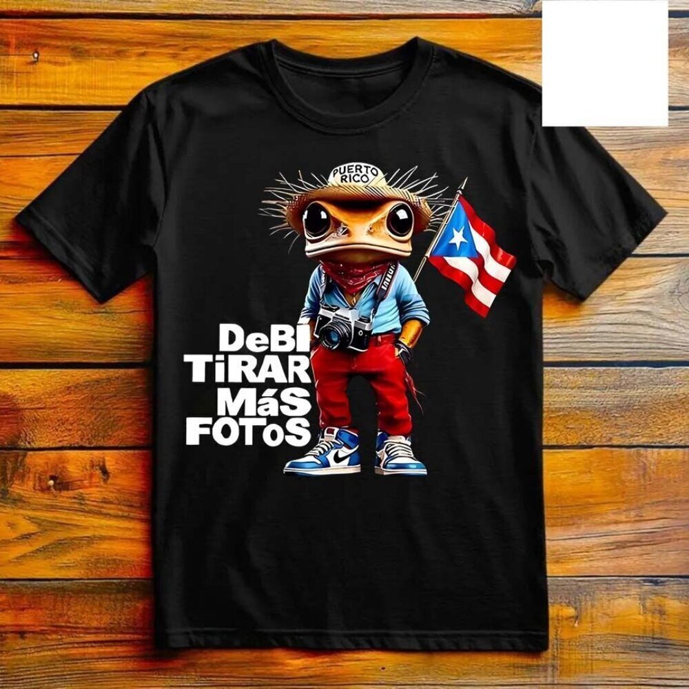 Debi Tirar Mas Fotos DTMF Boricua Puerto Rico Shirt  Island Pride Unisex Tee .